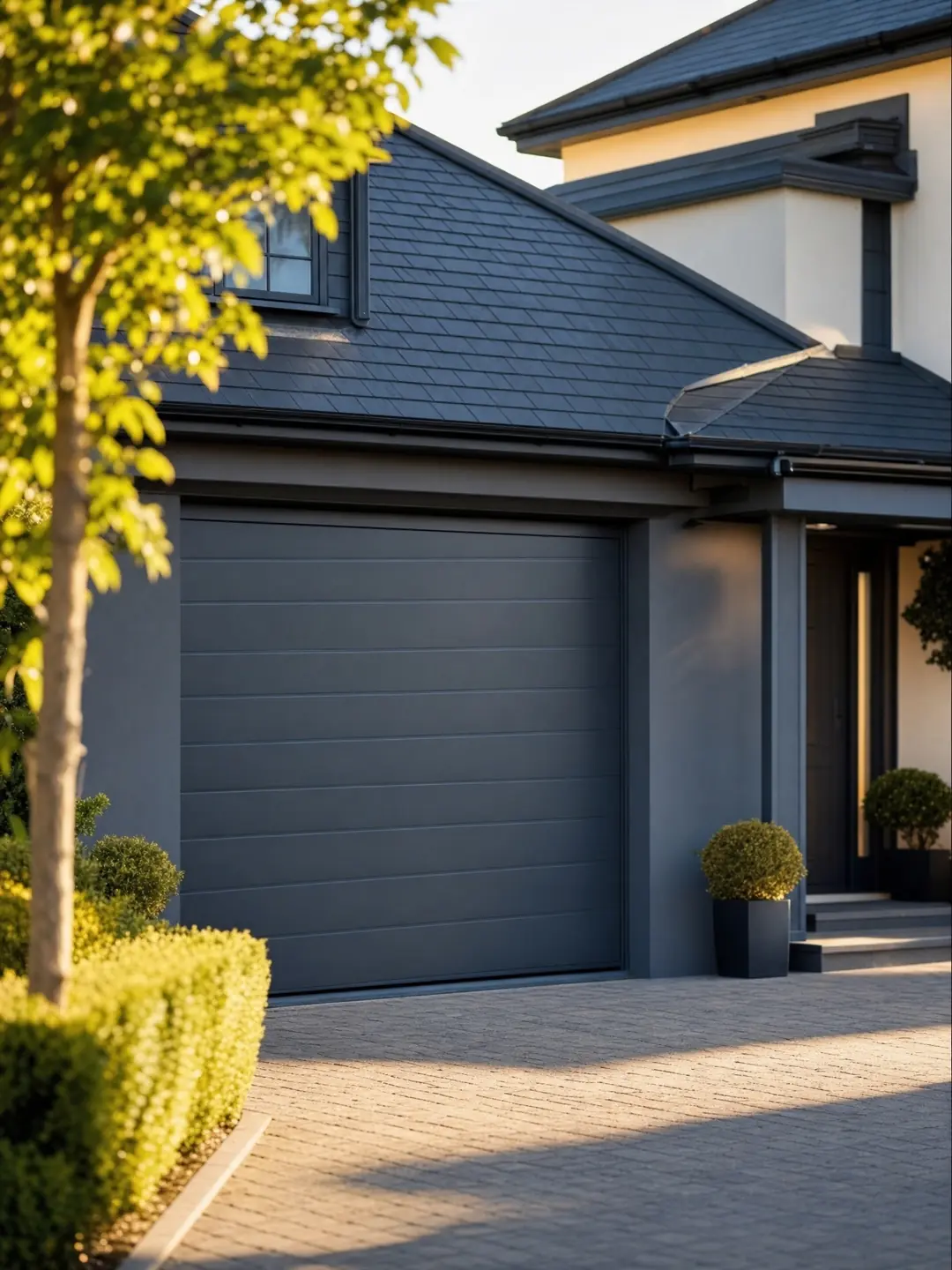 Garage Door Spraying Service