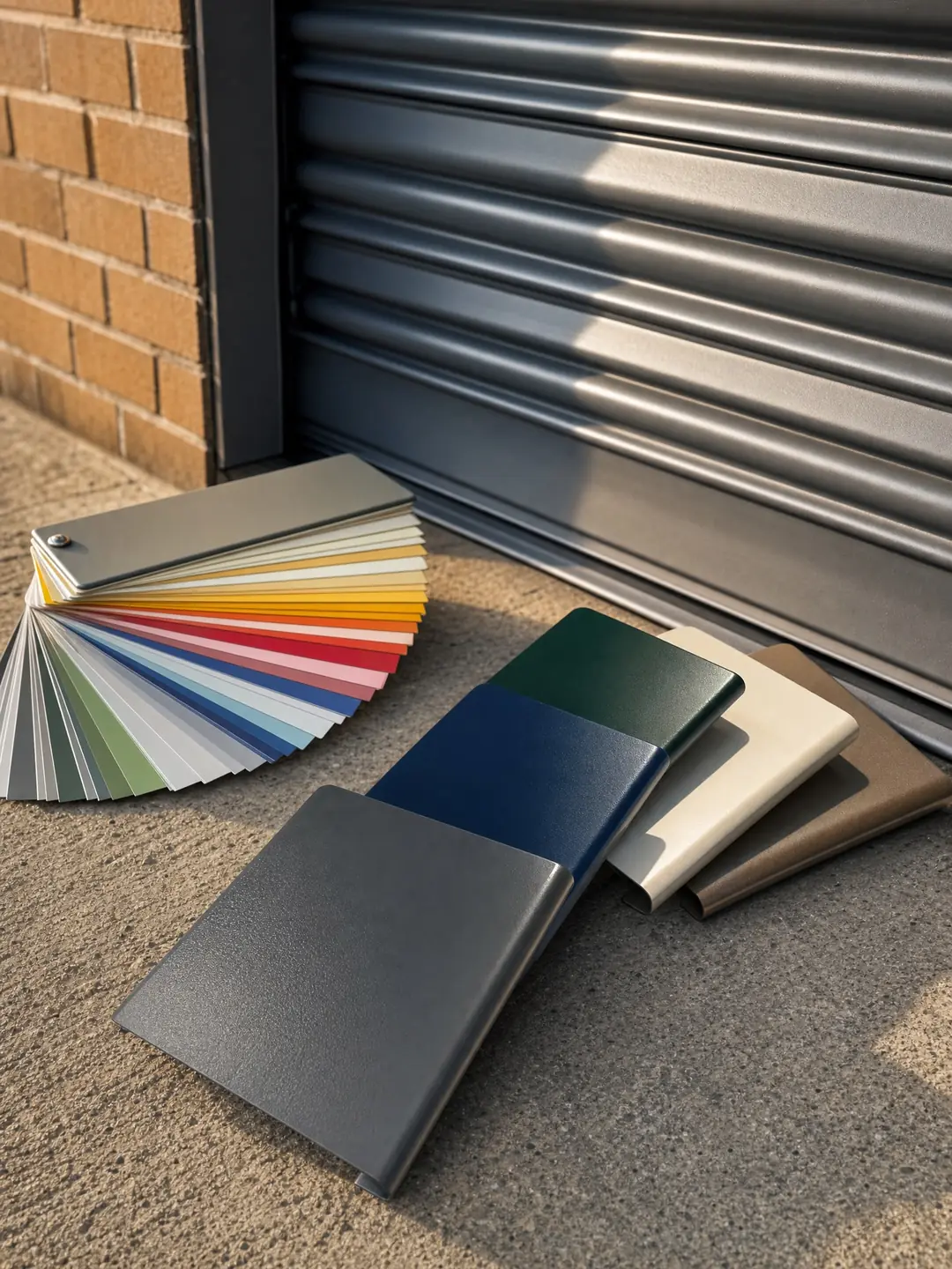 RAL colour and finish options for roller shutters