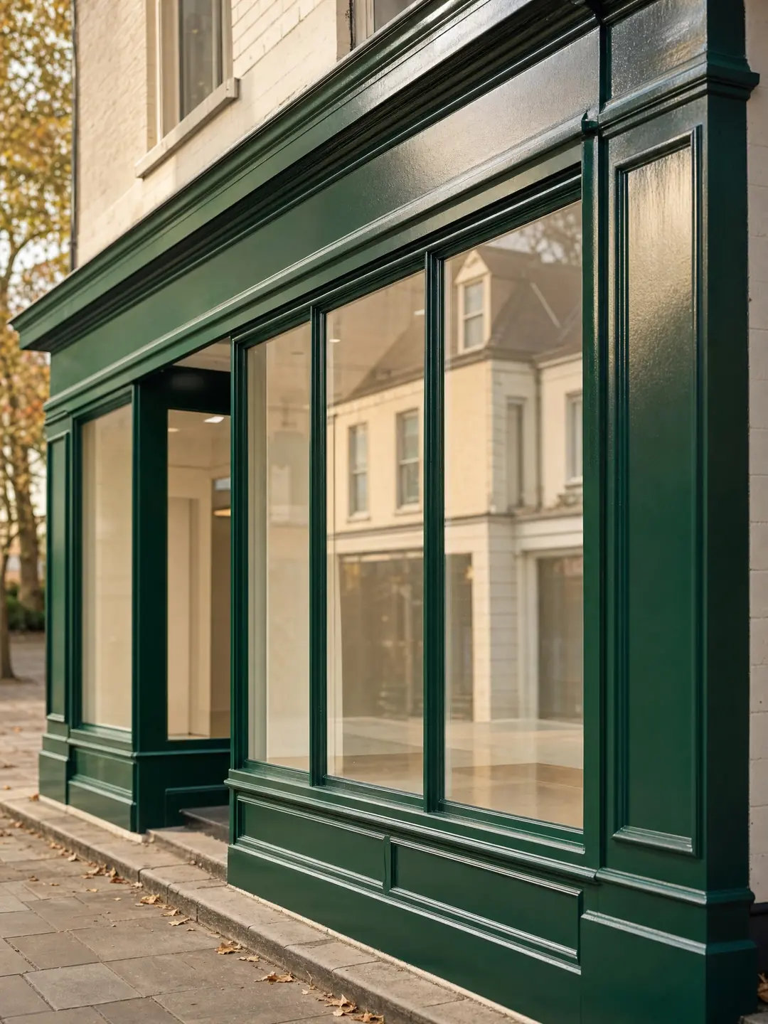 Shop Front Spraying Service